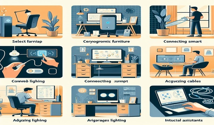 smart office setup process